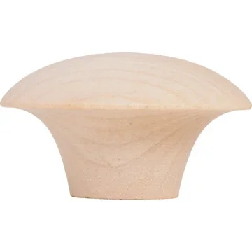 1-3/4″ Bi-Fold Door Knob Wood, Package of 10