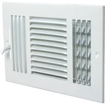 12×6″ Three-Way Sidewall Register