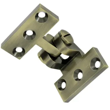 2 1/2 x 3 3/4 Inch Solid Brass Intermediate Pivot Hinge (Antique Brass Finish)