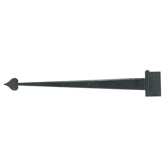 30 Inch Iron Heart Strap Hinge