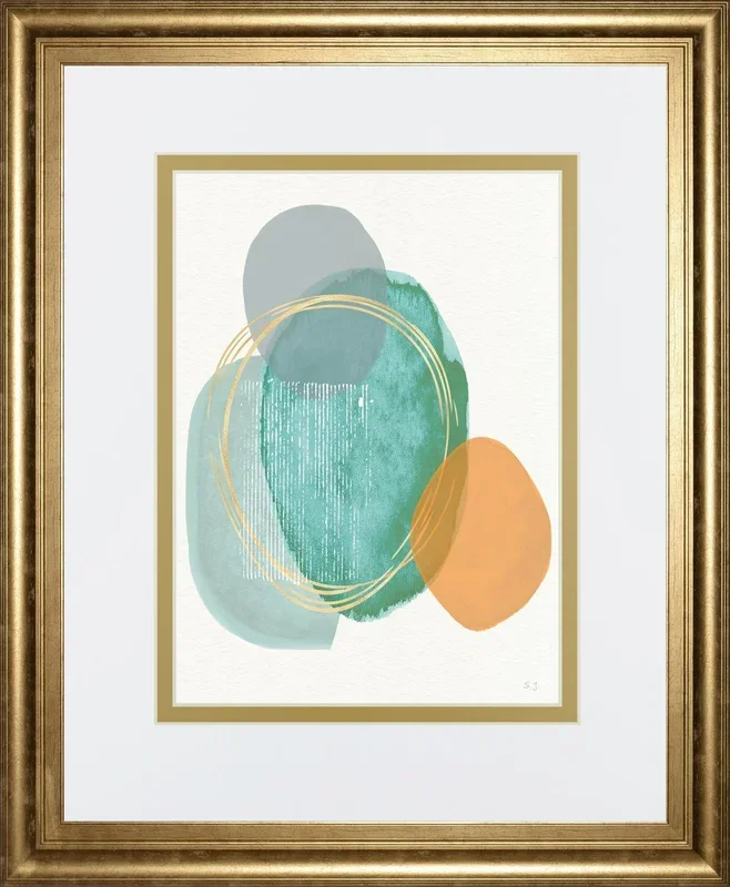 34×40 River Jewels II By Susan Jill – Light Blue