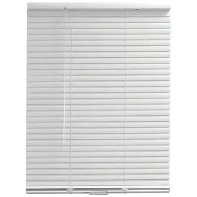 35×48 Inch Alabaster 1 Inch Vinyl Horizontal Blind