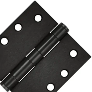 4 Inch x 4 Inch Heavy Duty Steel Hinge (Oil Rubbed Bronze Finish)
