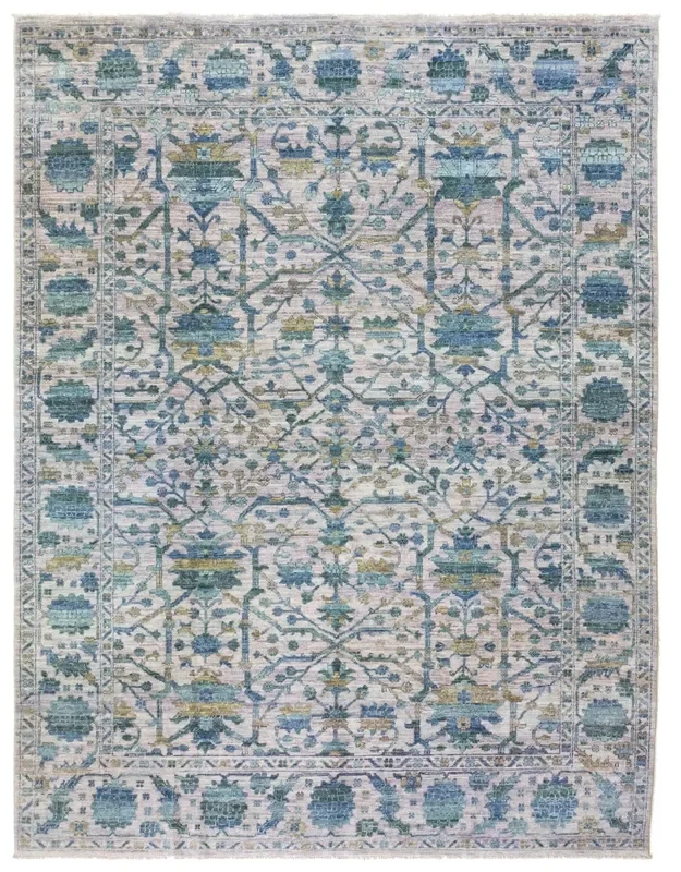 Abrash Handwoven Tribal Rug, J79708
