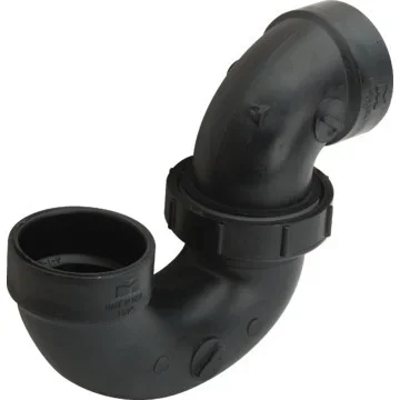 ABS DWV Schedule 40 P-Trap With Union 2″