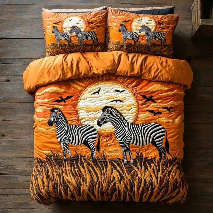 African Zebra WN1104001CL Duvet Cover Set