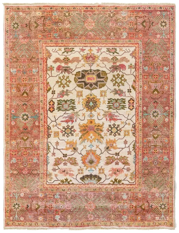 Agra Handwoven Tribal Rug, J80585