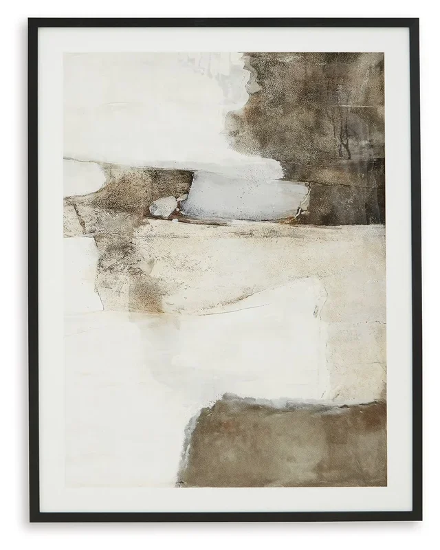Aldricton – Wall Art – Brown / White