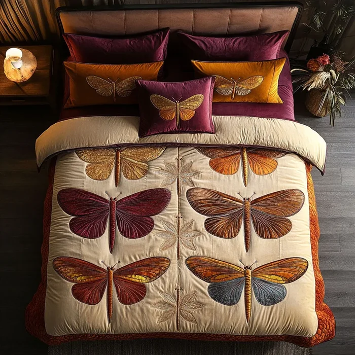 Amber Wing Butterfly WN1408007CL Duvet Cover Set