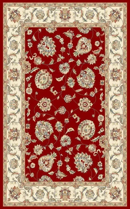 ANCIENT GARDEN 57365 RED/IVORY