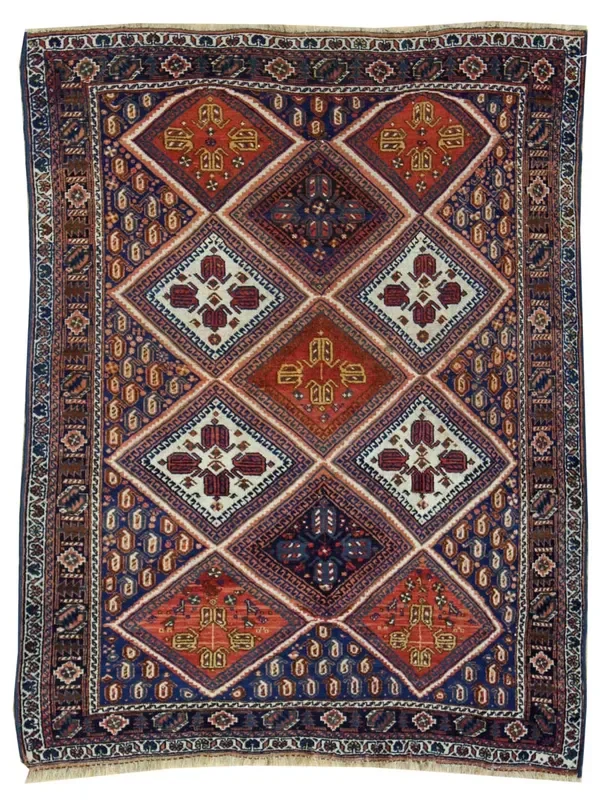 Antique Afshar Handwoven Tribal Rug, JF4990