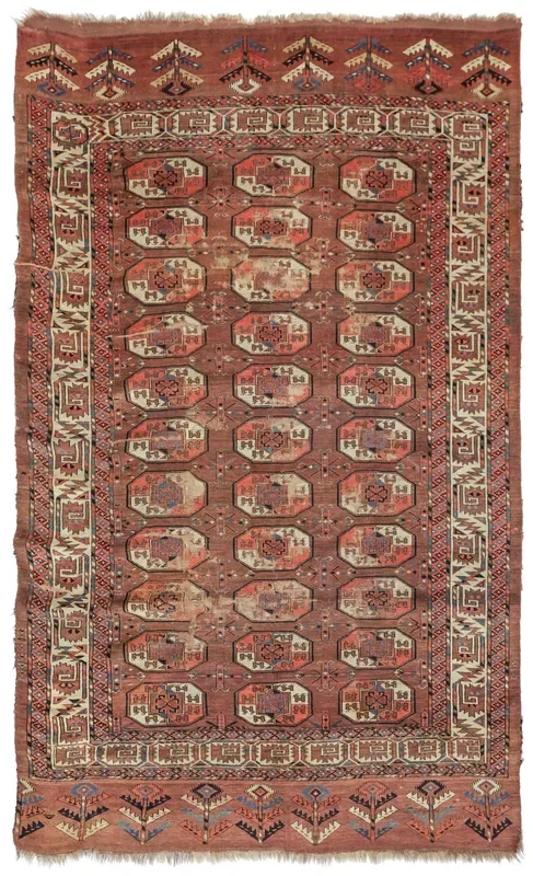 Antique Arabachi Handwoven Tribal Rug, J76476
