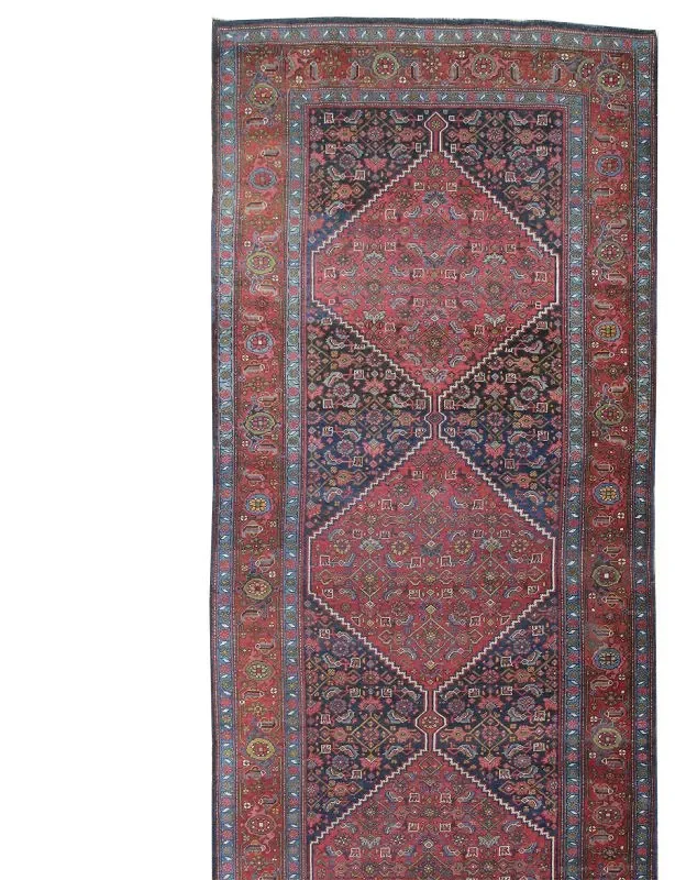 Antique Bijar Handwoven Traditional Rug, Z7245