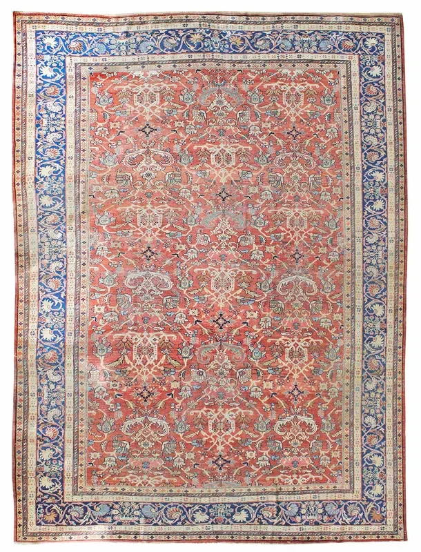 Antique Ferahan Handwoven Traditional Rug, JF5886