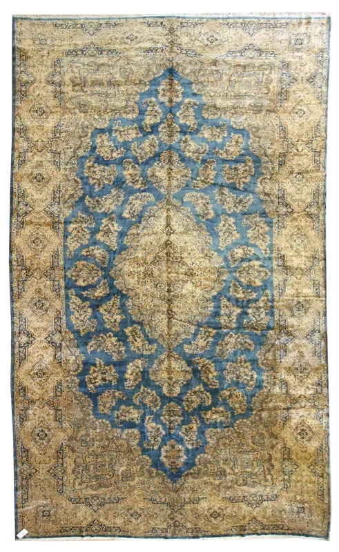 Antique Kerman Handwoven Traditional Rug, JF3782