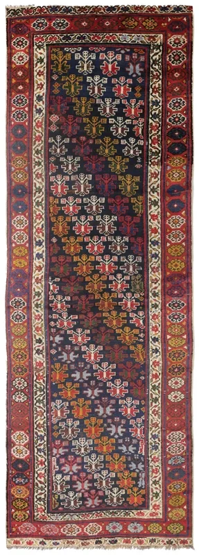 Antique Luri Handwoven Tribal Rug, J70667