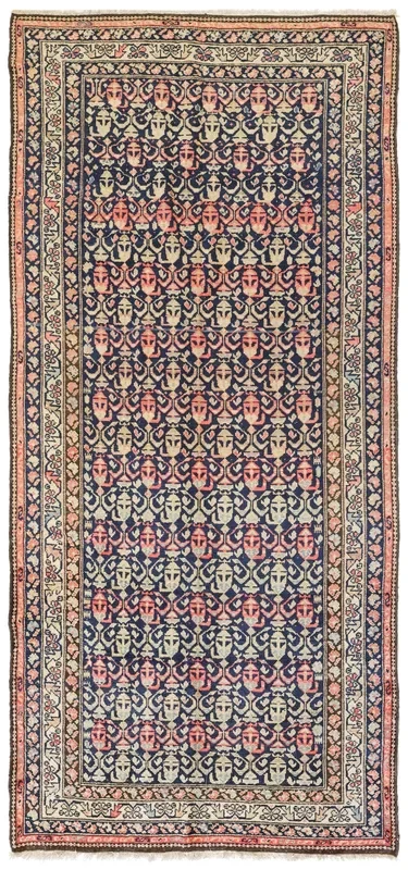 Antique Malayer Handwoven Tribal Rug, J75310