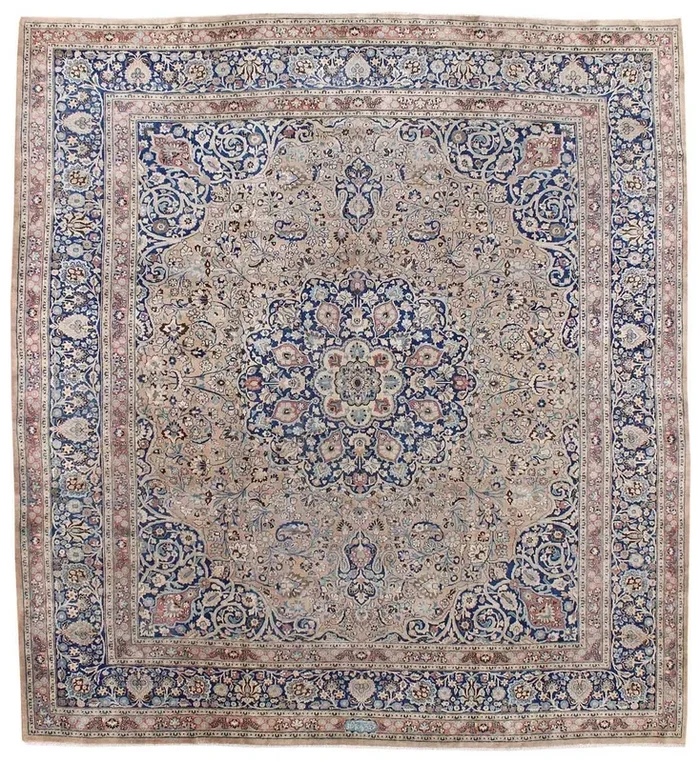 Antique Mashad Handwoven Traditional Rug, JF5538