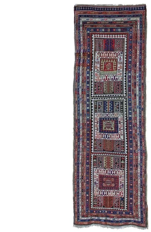 Antique N.W. Persian Handwoven Tribal Rug, JF6064