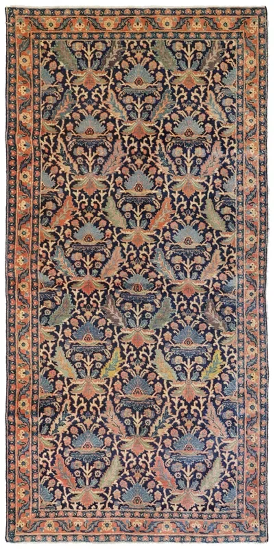 Antique Tabriz Handwoven Traditional Rug, J69206