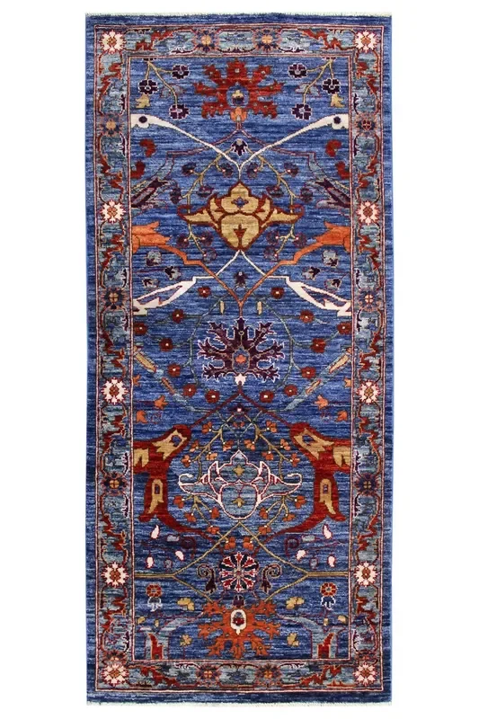 Arabesque Handwoven Tribal Rug, J60980