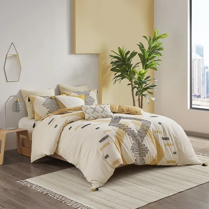 Arizona 3 Piece Cotton Duvet Cover Set
