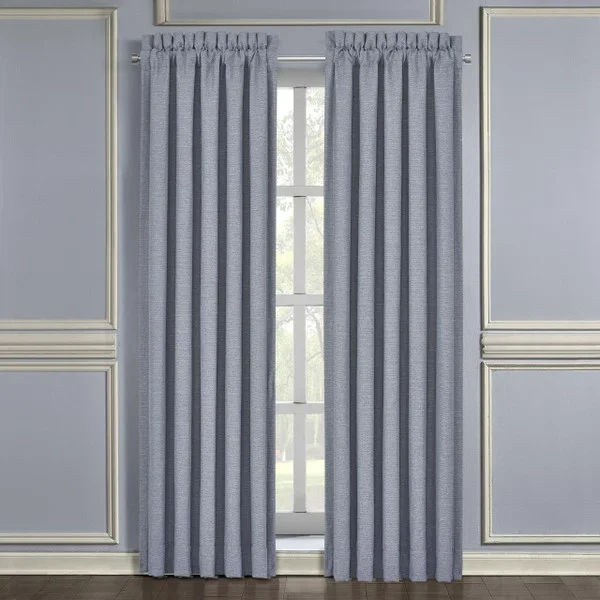 Aurora Blue Curtain Pair