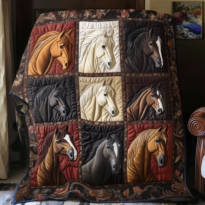 Autumn Gallop CP3010102CL Quilt