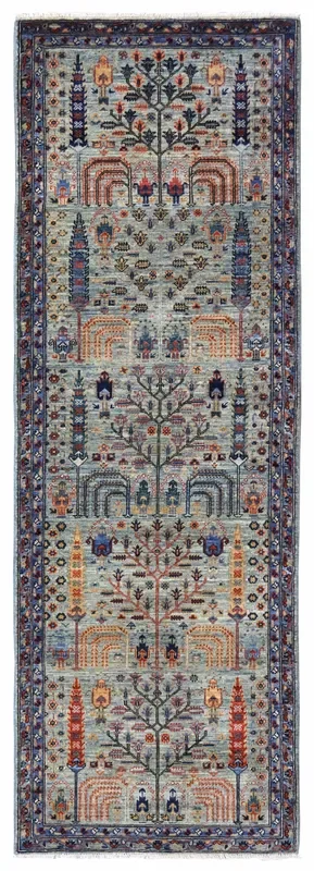 Bakshaish Willow Handwoven Tribal Rug, J63840