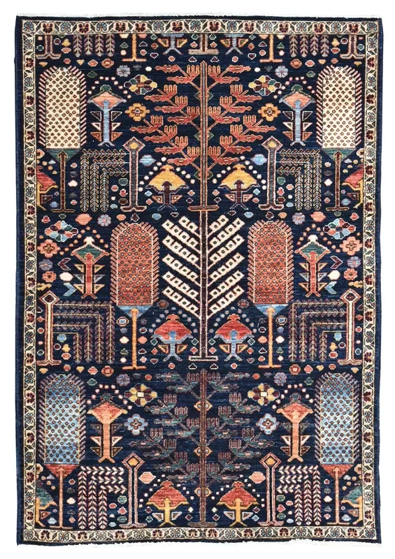 Bakshaish Willow Handwoven Tribal Rug, J72800