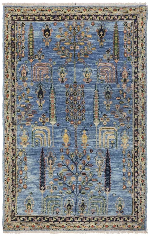 Bakshaish Willow Handwoven Tribal Rug, J75339