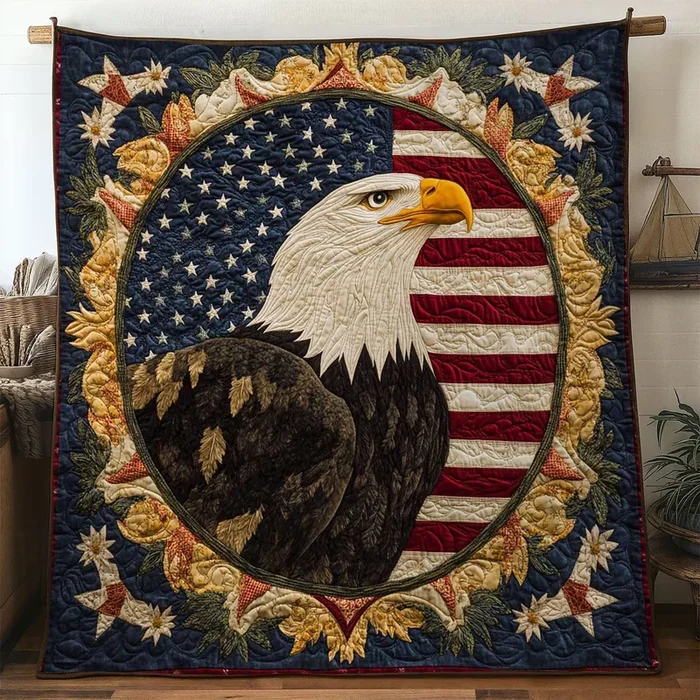 Bald Eagle Starfield WN1305026CL Quilt