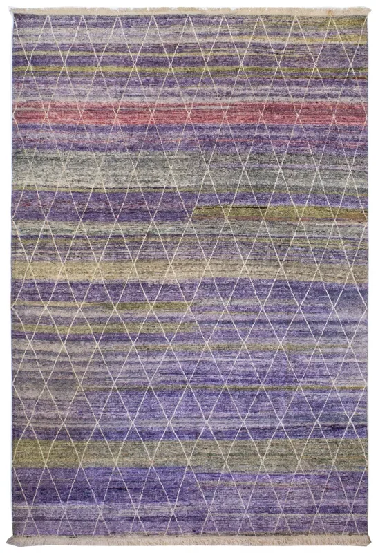 Berber Handwoven Tribal Rug, J80582