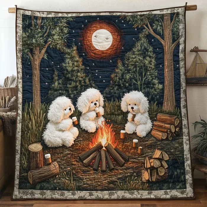 Bichon Frise Getaway WN2306003CL Quilt