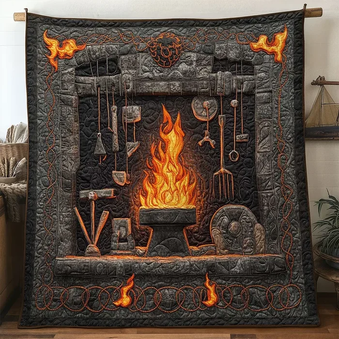 Blacksmith’s Heart WN2104003CL Quilt