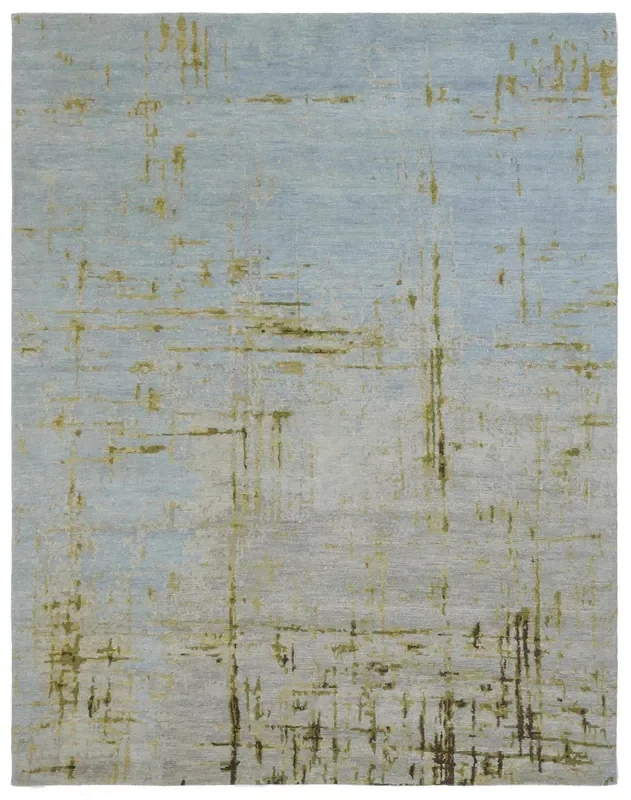 Blurred Lines Handwoven Contemporary Rug, J75192