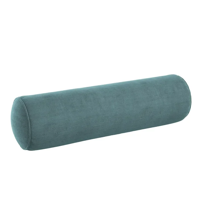 Bolster Pillow in Classic Velvet – Seaside