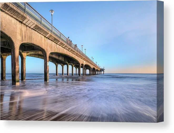 Boscombe – England #1 Canvas Print