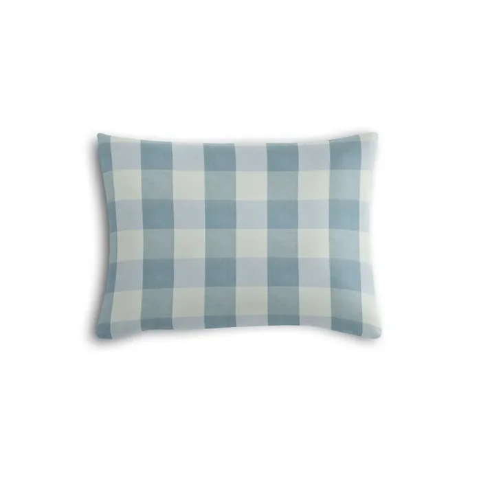 Boudoir Pillow in Foxy Plaid – Harbor