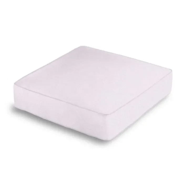 Box Floor Pillow in Classic Linen – Lavender