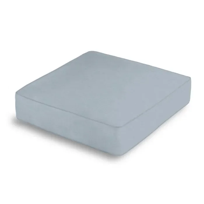 Box Floor Pillow in Classic Linen – Storm