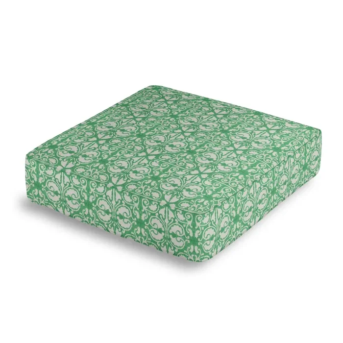Box Floor Pillow in Palazzo – Lagoon