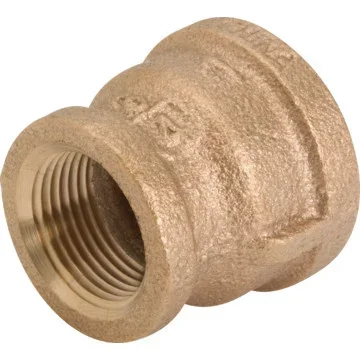 Brass Reducing Coupling 3/4″ x 1/2″