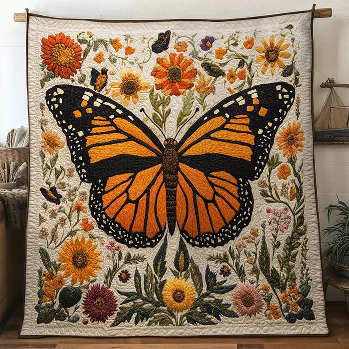 Butterfly Harvest WN0107013CL Quilt