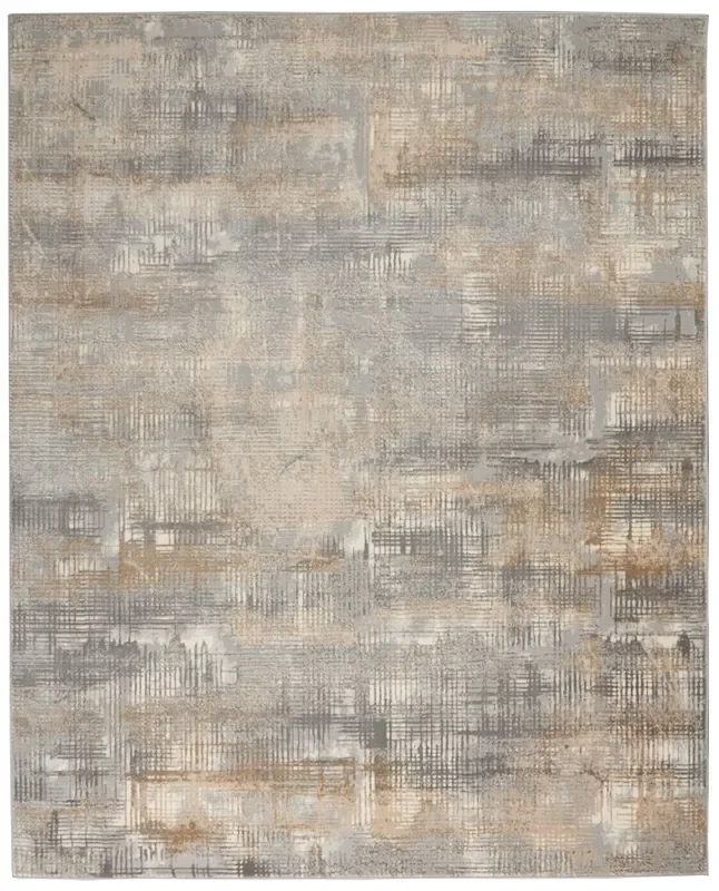 Calvin Klein Home Rush Ck951 Grey/Beige Rugs