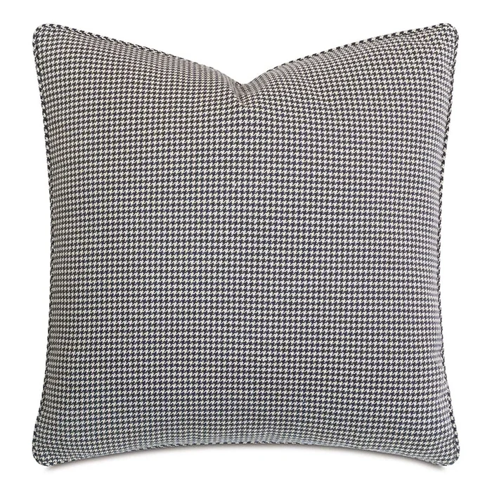 CARMEL HOUNDSTOOTH DECORATIVE PILLOW