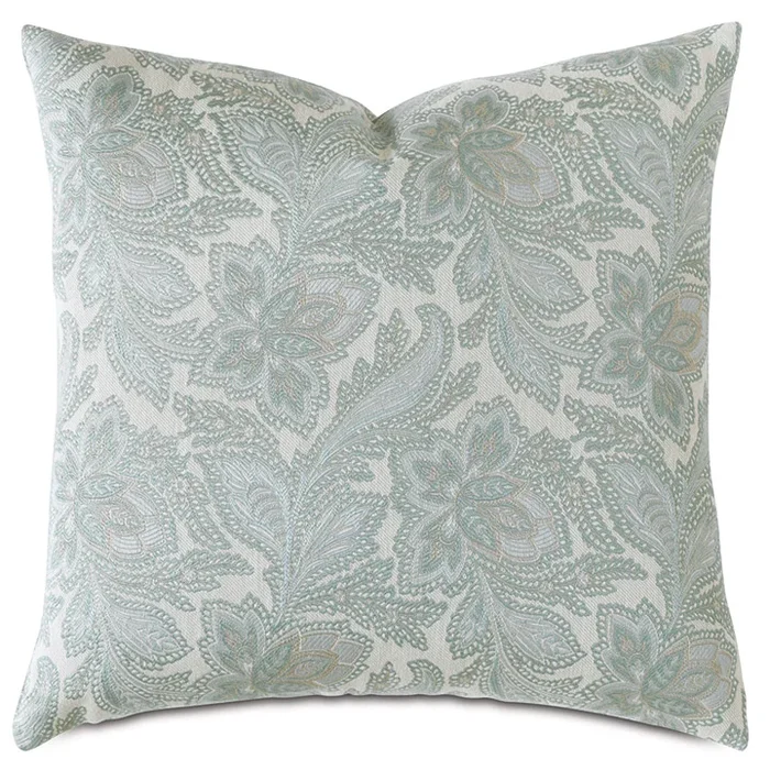 CENTRAL PARK FLORAL DECORATIVE PILLOW