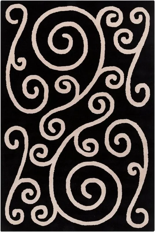 Chandra Allie All67 Black / Beige Rugs