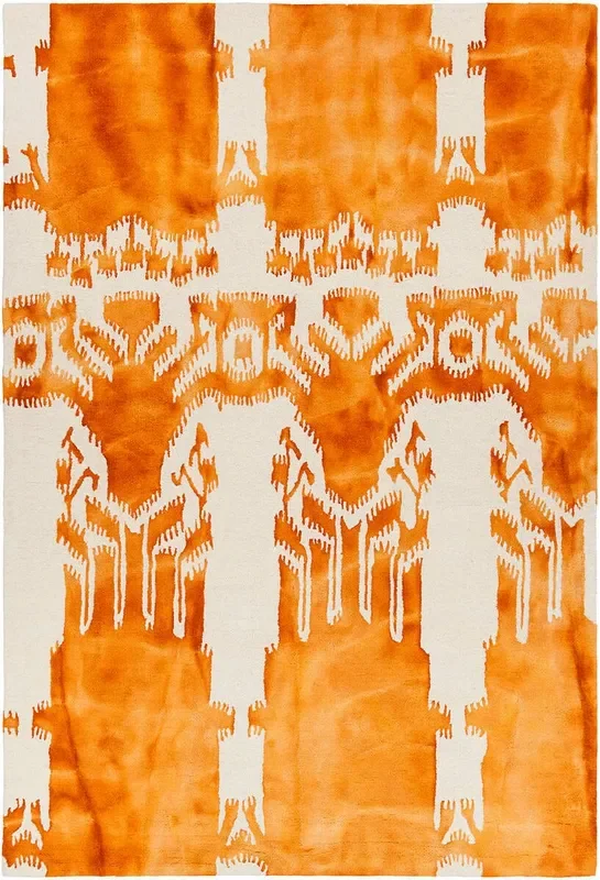 Chandra Cailin Cai42001 Orange / Beige Rugs