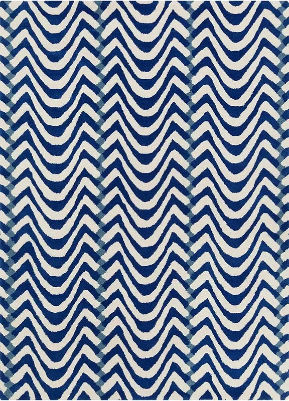 Chandra Davin Dav-25814 Blue Rugs